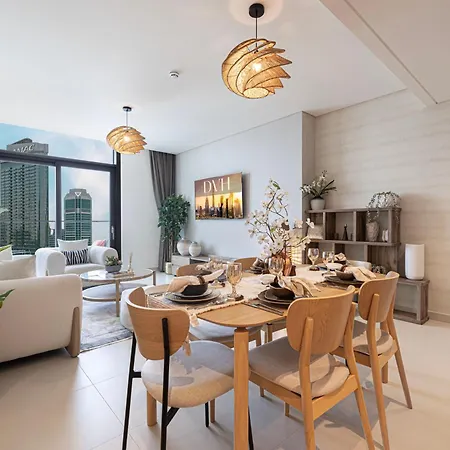Burj Crown - Sky High, Downtown Ocean View, Opposite Dubai Mall Exterior foto