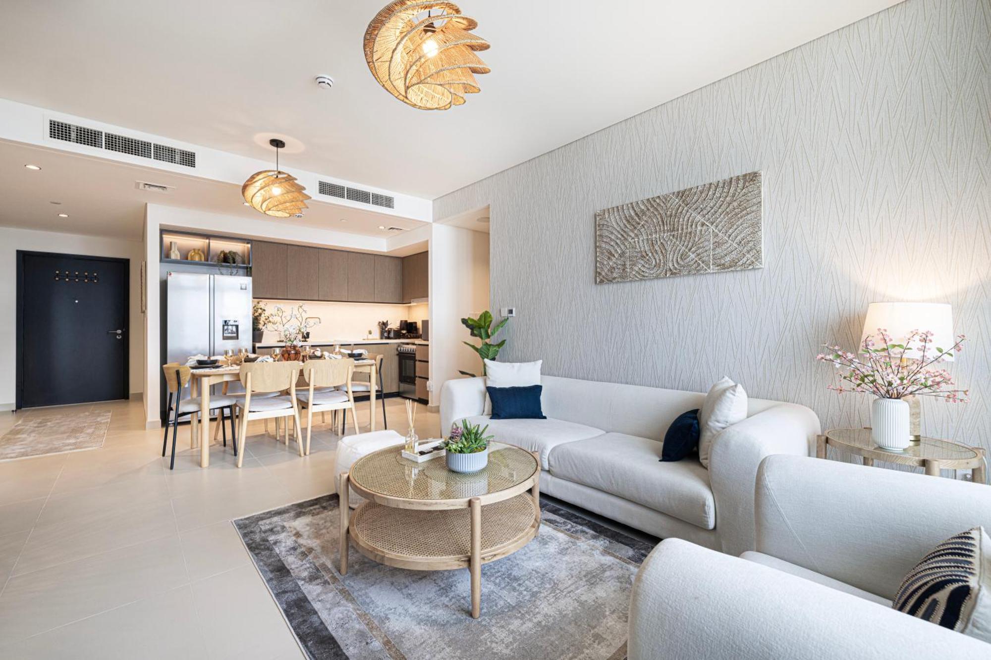 Burj Crown - Sky High, Downtown Ocean View, Opposite Mall Appartamento *