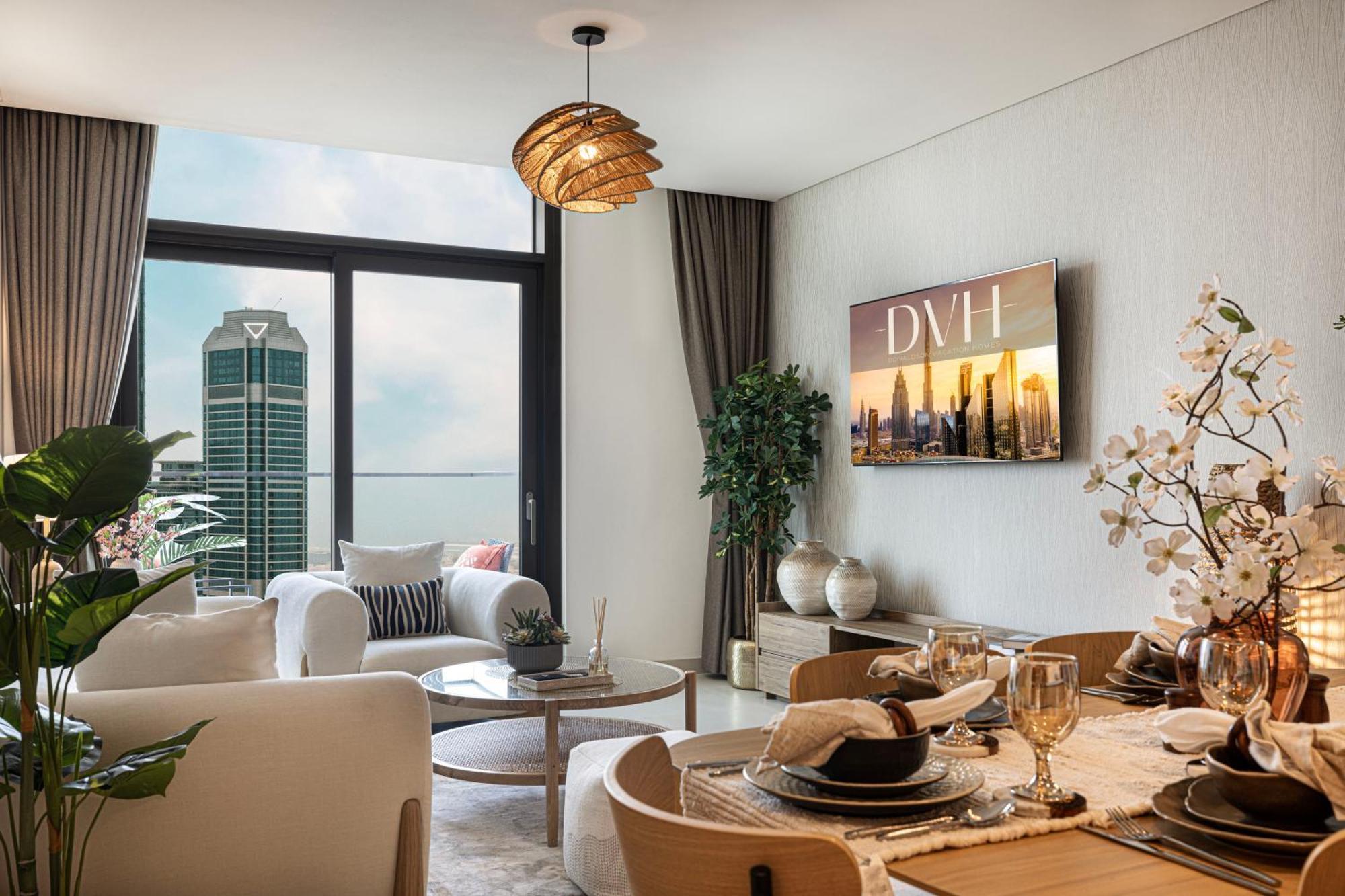Burj Crown - Sky High, Downtown Ocean View, Opposite Mall Appartamento Dubai